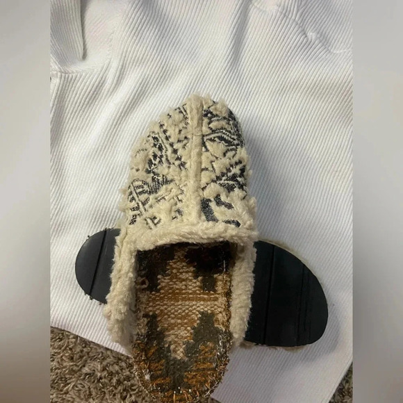 Free people textile Damon cozy mule shoes - Picture 6 of 8